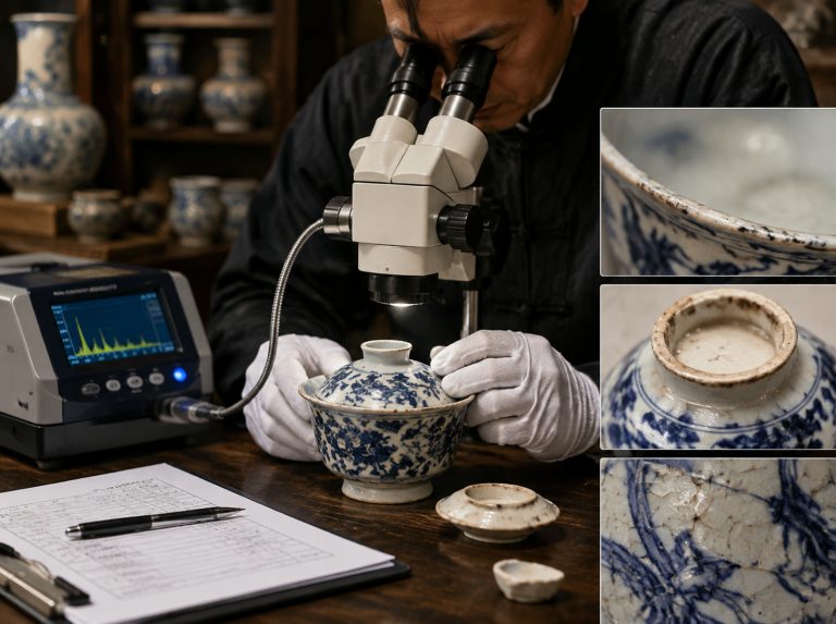 宣城老瓷综合鉴定评估
